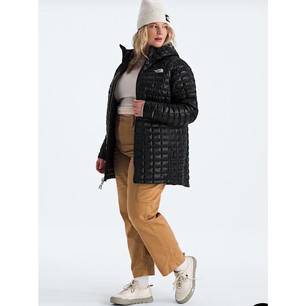 NWT The North Face ThermaBall Parka NF0A8D3VJK3 Black $280